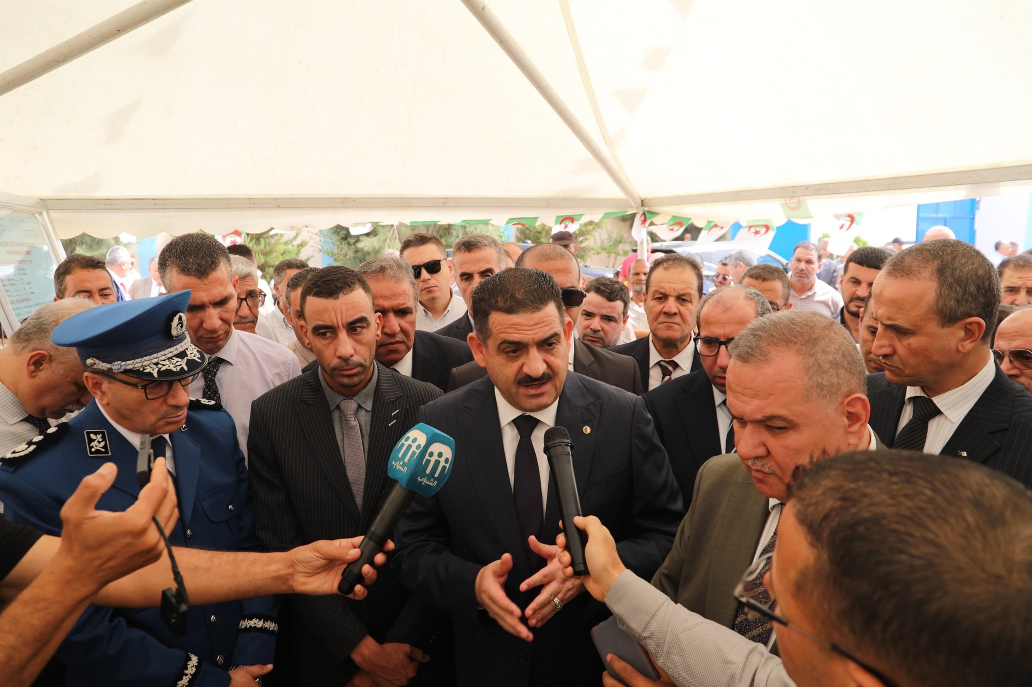 السيد الوزير في زيارة عمل و تفقد إلى ولاية تيارت