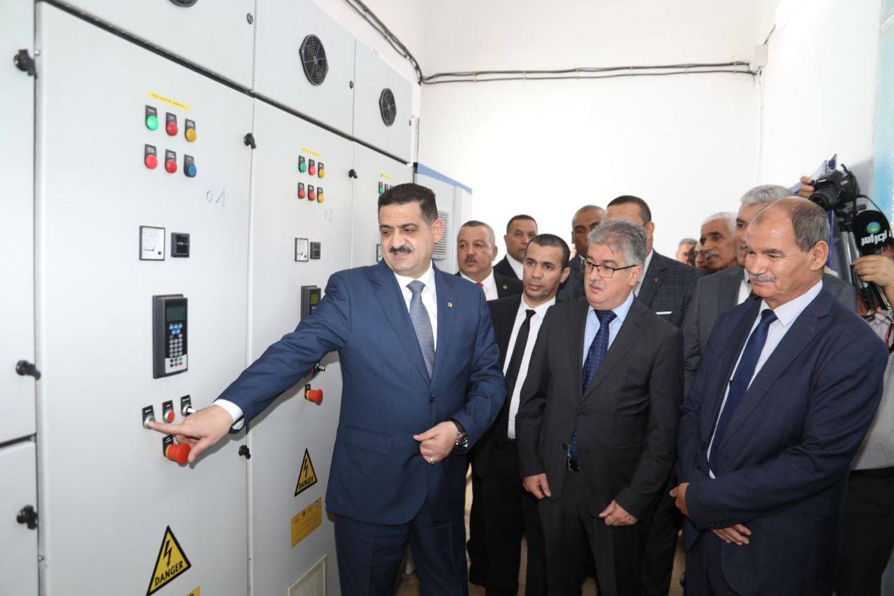 السيد الوزير في زيارة عمل و تفقد لولاية غليزان