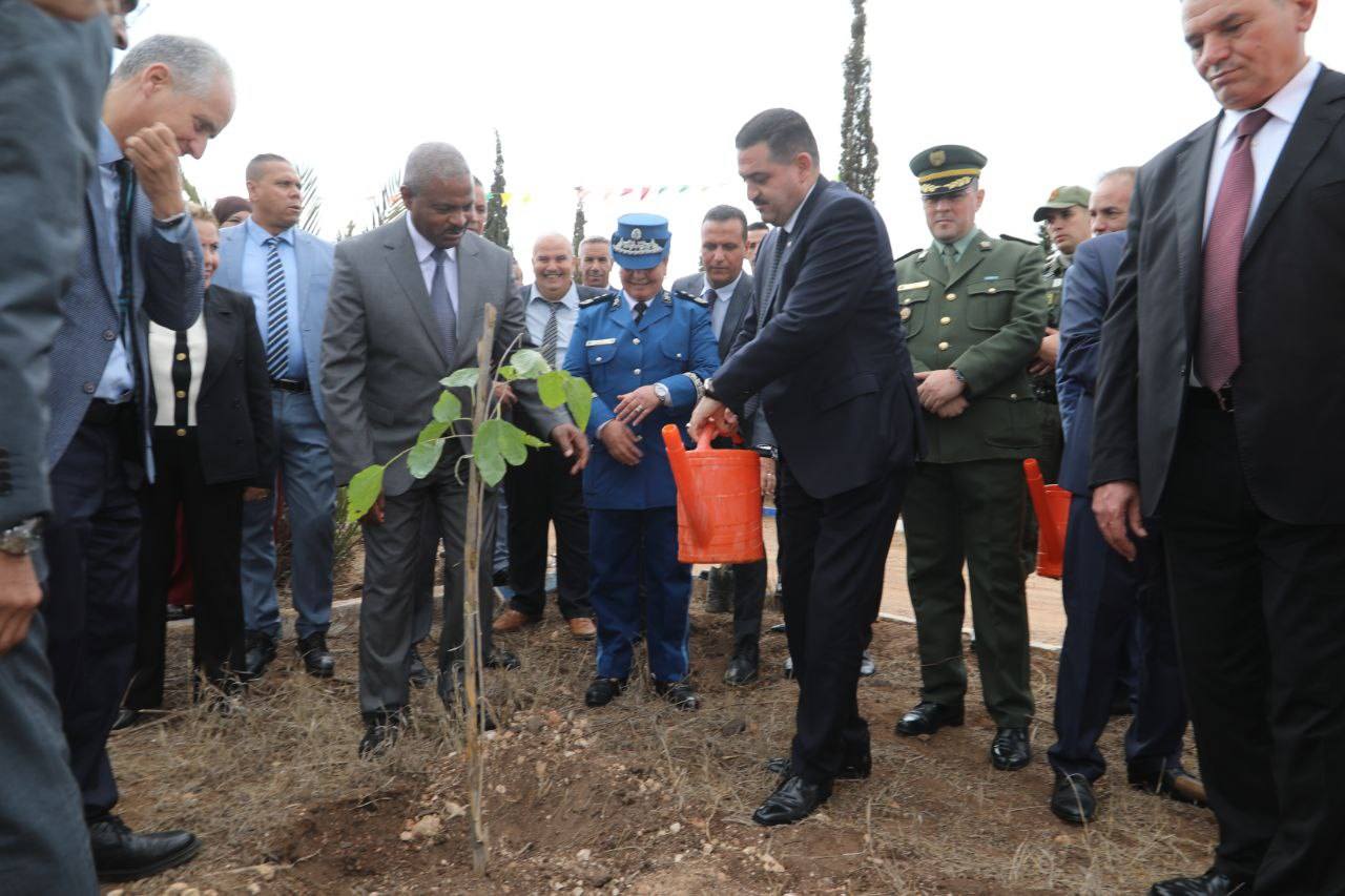 السيد الوزير في زيارة عمل و تفقد إلى ولاية عين تيموشنت